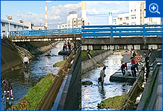 契川清掃・会社周辺ゴミ拾い