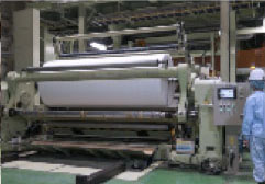 融着・巻取工程